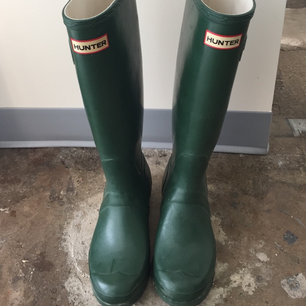 Hunter rain boots